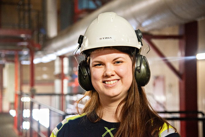 Stina Eriksson studerar till energisystemingenjör.